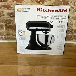 KitchenAid Black Stand Mixer
